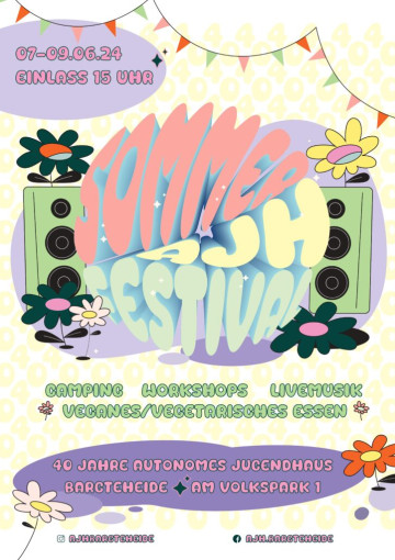 AJH Sommerfestival Plakat dina4 730x1024